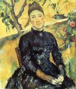Paul Cezanne Madame Cezanne dans la serre Germany oil painting artist
